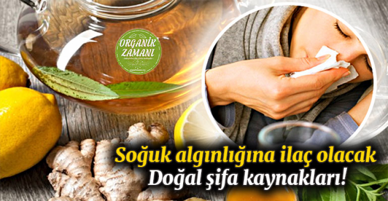 Soğuk algınlığına şifa doğal ilaçlar