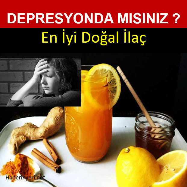 Depresyon Tedavisi İçin En İyi Karışım Zerdeçal Ve Limon..!