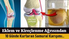 Eklem Ağrılarına Son Veren Elma Sirkesi Yumurta Kabuğu Tedavisi
