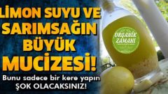 Limon suyu ve sarımsağın inanılmaz mucizesi