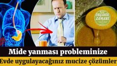 Mide Yanmasına Mucize Çözümler