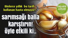 Sarımsağı Balla Karıştırın.Öyle Etkileri Var Ki