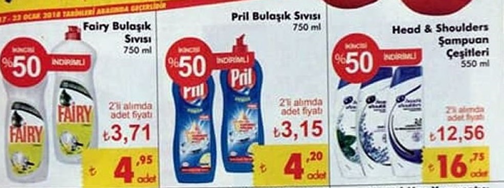 Şok 17 Ocak 2018 Aktüel İndirim Broşürü