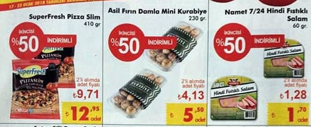 Şok 17 Ocak 2018 Aktüel İndirim Broşürü