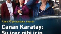 Canan Karatay Önerdi: Su İçer Gibi İçin