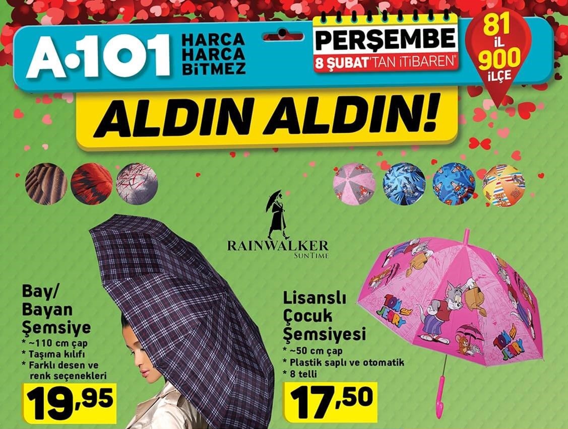 A101 8 Şubat 2018 İndirim Ürünleri