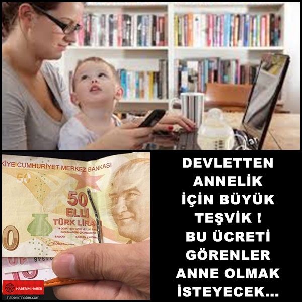 Devletten Anneler İçin Büyük Teklif Bu Ücreti Görenler İnanamayacak