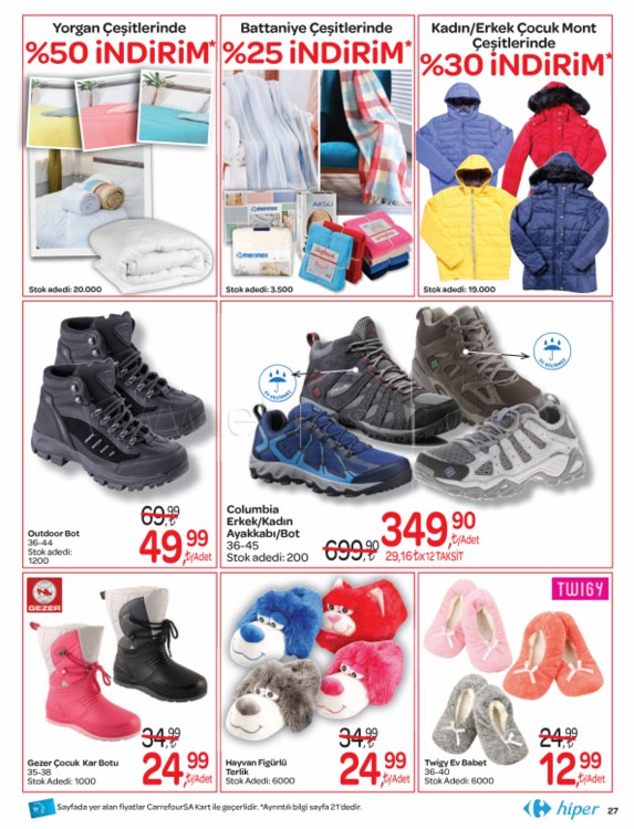 Carrefour Hiper 01 - 14 Şubat 2018 İndirim Kataloğu