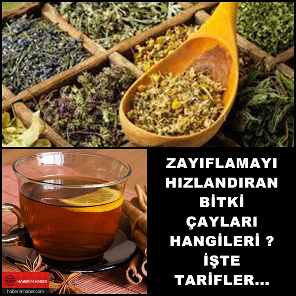 Etkili Biçimde Zayıflatan Zayıflama Çayları Tarifleri