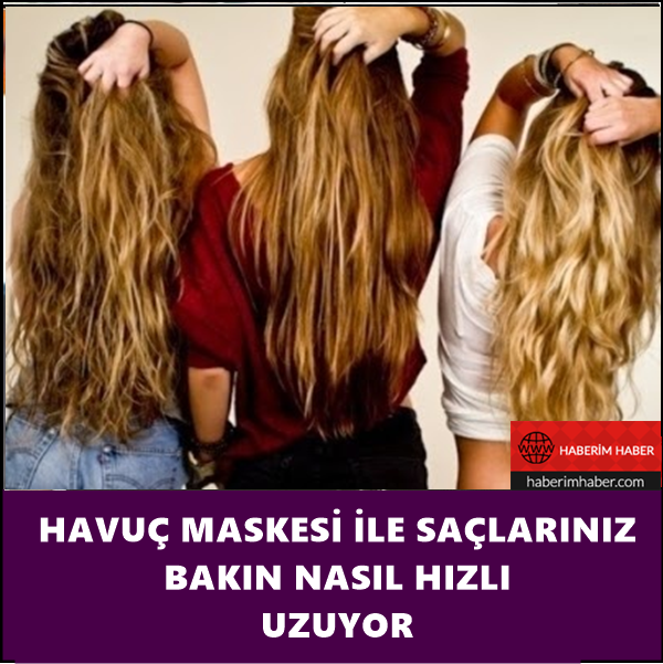 Havuç Maskesi İle Saçlarınızı Hızlı Bir Şekilde Uzatmak İstermisiniz