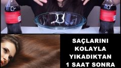Saçlarını Kolayla Yıkadıktan 1 Saat Sonra Bakın Ne Oldu