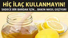 Öksürük İçin Bal ve Limon