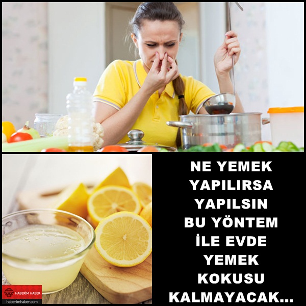 Ne Yemek Yapılırsa Yapılsın O Kokunun Kesin Kaybolması İçin Bu Yöntemi Deneyin