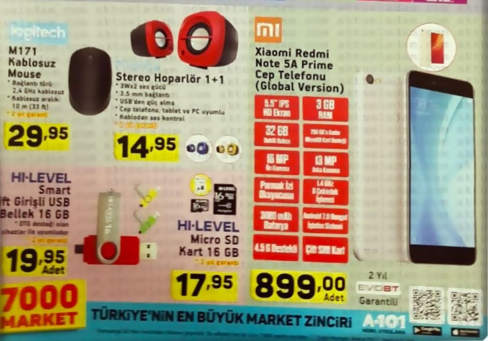 A101 22 Mart 2018 Akütüel Ürünler