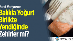 Balıkla Yoğurt Birlikte Yendiğinde Zehirler mi