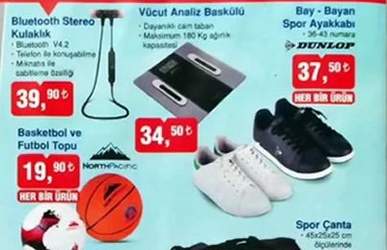 Bim Aktüel Ürünler Kataloğu 16 Mart 2018 Broşürü