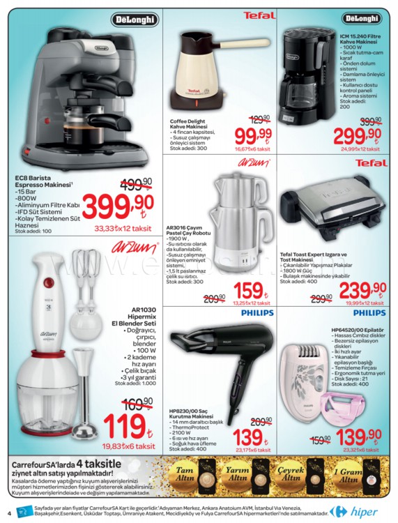 Carrefour 04 - 14 Mart 2018 Aktüel İndirim Broşürü