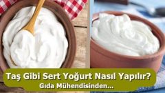 Evde sert yoğurt nasıl yapılır? Ev Yapımı Doğal Yoğurdun Tarifi