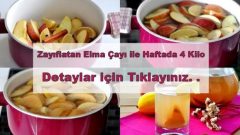 Kilo Verdiren Lezzetli Elma Çayı