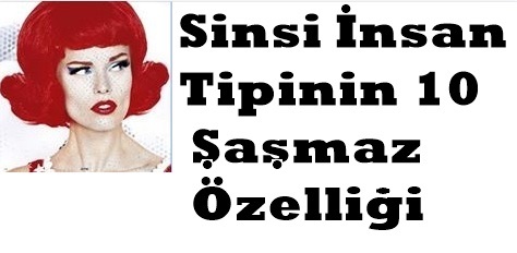 Sinsi Insan Tıpının Bütün Özellıklerini Burda Bulabilirsiniz