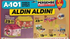 A101 19 Nisan 2018 Aktüel İndirimli Ürünler