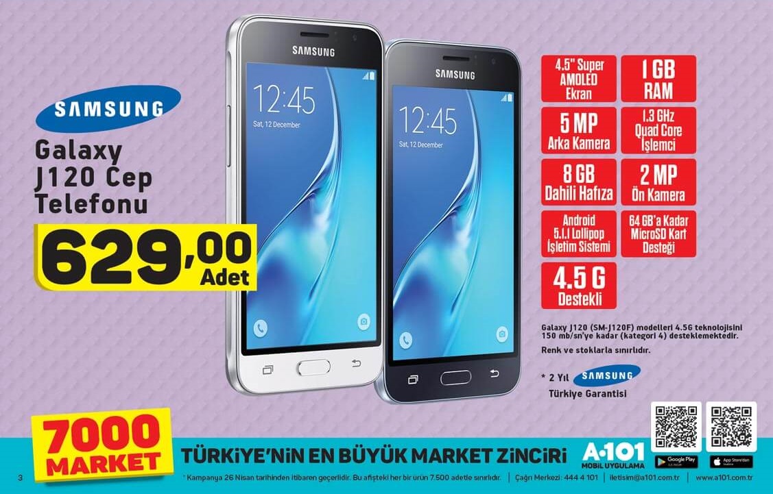 A101 Market 28 Nisan 2018 Aktüel İndirimli Ürünler Broşürü