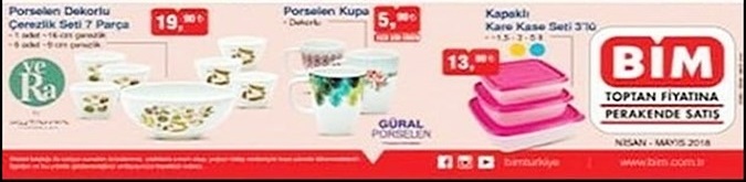 Bim 27 Nisan 2018 Aktüel İndirimli Ürünler Kataloğu
