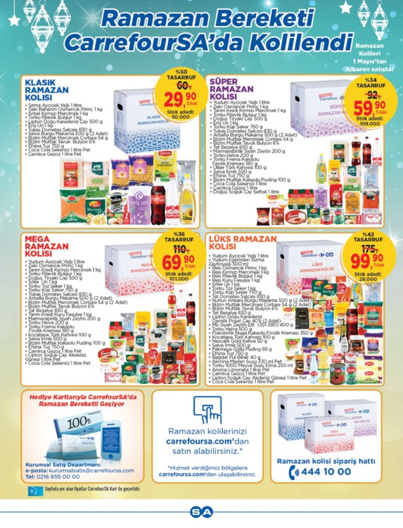 Carrefour 29 Nisan - 08 Mayıs 2018 Aktüel Ürünler Kataloğu