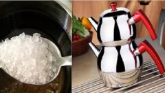 Evde Çelik Kaplarınızı 1 Dakikada Parlatın