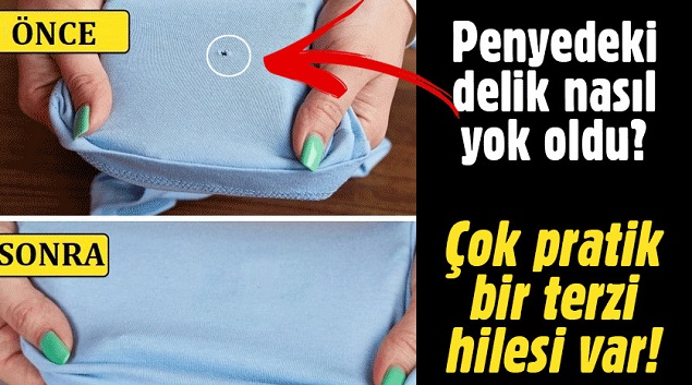 Delik Kıyafetleri Nasıl Düzeltebiliriz