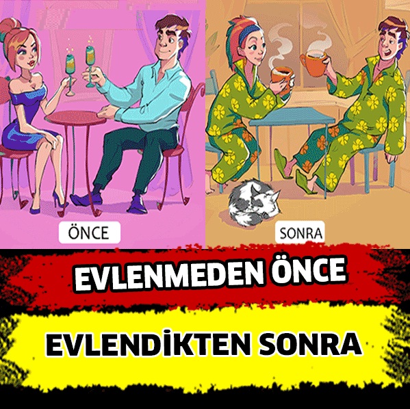 Evlendikten Sonraki Değişim Ne Güzel Anlatılmış