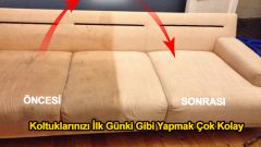 Amonyak İle Evde Koltuklarınızı Temizleme Yöntemi