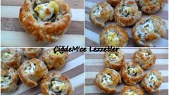 Mayasız Minik Gül Poğaçalar