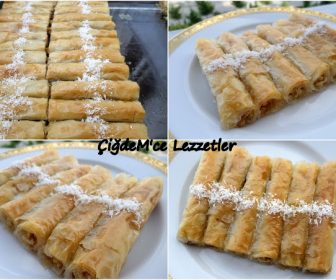 Parmak Tatlısı (Baklavalık Yufka İle)