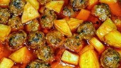 Patatesli Sulu Köfte