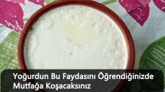 Yoğurdun Bu Faydasını Öğrendiğinizde Mutfağa Koşacaksınız