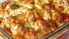 Fırında Kremalı Mısır Gevrekli Tavuk