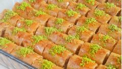 Hazır Baklava Yufkasından Tatlı
