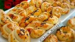 Pastane Usulü Tuzlu Kurabiye