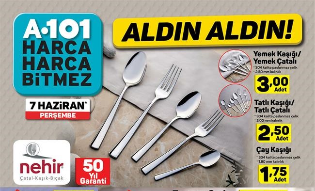 A101 Market 7 Haziran 2018 Aktüel Ürünler Fırsatları