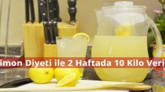 Limon Diyeti ile 2 Haftada 10 Kiloya Yakın Verin