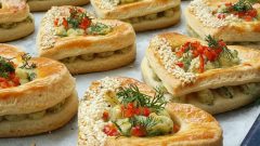 Patatesli Kalp Poğaça