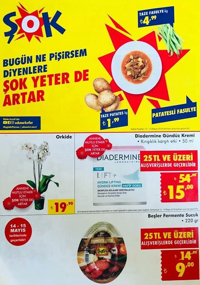 Şok Aktüel 12 Mayıs 2018 Hafta Sonu Fırsatları