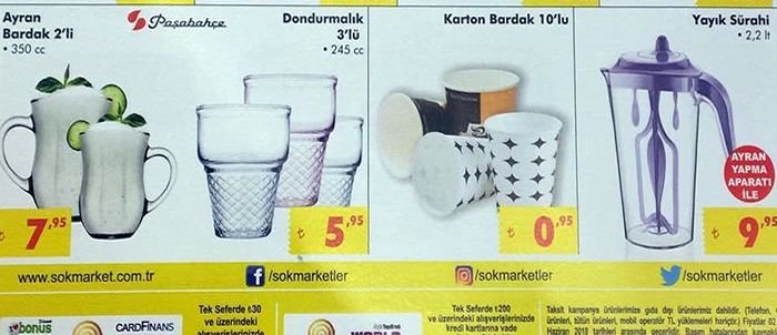 ŞOK 2 Haziran 2018 Aktüel Ürünler Fırsatları