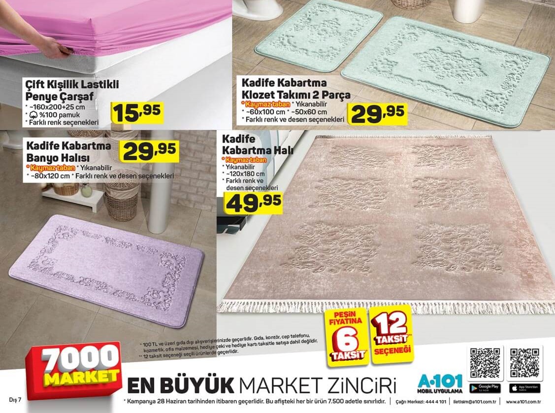 A101 Marketler 28 Haziran 2018 Aktüel İndirim Kataloğu