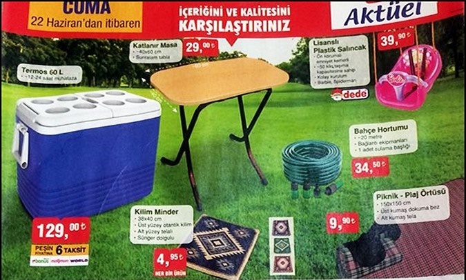 Bim 22 Haziran 2018 Aktüel Ürünler Kataloğu