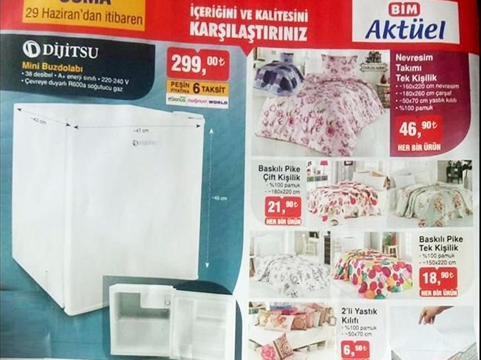 Bim 29 Haziran 2018 Aktüel Ürünler Kataloğu