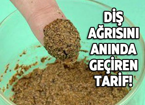 Diş ağrısını anında geçiren etkili tarif