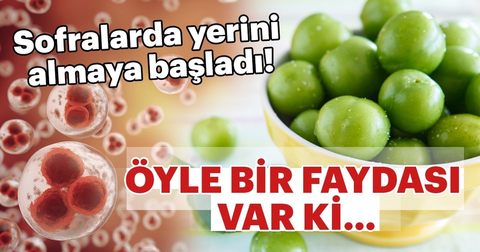 Sofralarda yerini almaya başladı! Öyle bir faydası var ki..