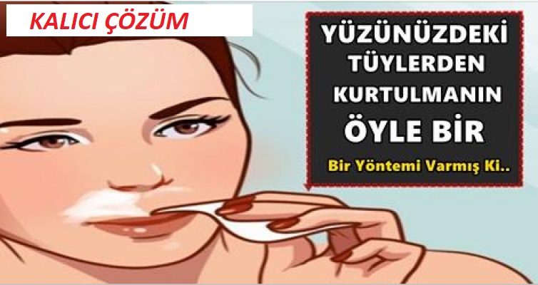 Yüzünüzdeki Tüylerden Kurtulmanın Öyle Kolay Bir Yöntemi Varmış Ki